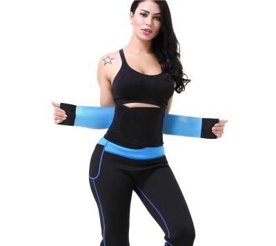 China Customs Weight Loss Women Neoprene Sauna Waist Trainer Breathable Wrap Sweat Slim Sweat Belt for sale