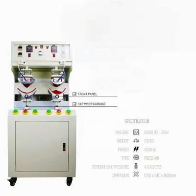 China Plastic Pressing And Visor Ironing Machine Front Panel Sunshade Curving Machine 100% for sale