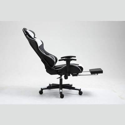 China Recliner Leather Cute Adjustable Luxury White PU Gaming Office Chair Rotating Gaming Chair for sale