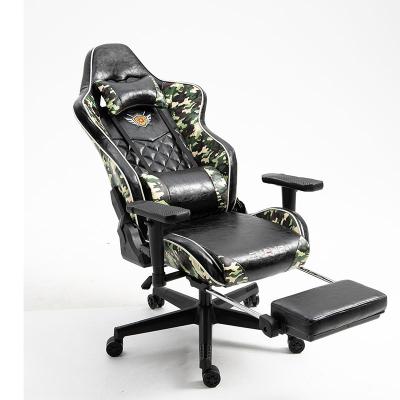 China High Back Modern Leather Gaming Chair PU Gaming Chair Camouflage Camouflage Adjustable Gaming Chair for sale