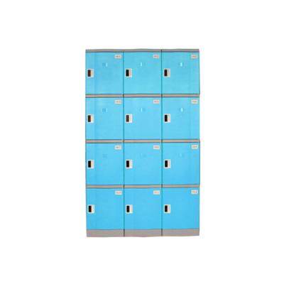 China Environmental protection and no rust plastic beach locker resort locker students classroom lockers for sale