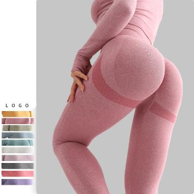 China Women's Plus Size Breathable Yoga Pants Yoga Tiktok Gaiters Workout Waisted Sports High Waisted Sports Wear Custom Active Gaiters Gym for sale