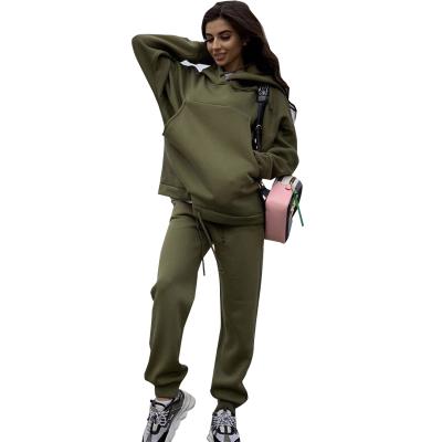 China Wholesale Popular Hot Selling Breathable 2 Piece Track Sweat Sets Sweat Suits For Women for sale