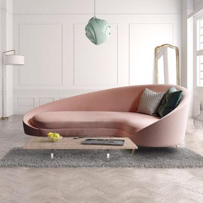 China Other) 2021 (Fujian adjustable cheap bedroom adjustable recliner pink soft sofa for living room for sale