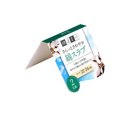 China Cheap die cut packaging header card High quality folding packaging Custom items design for sale