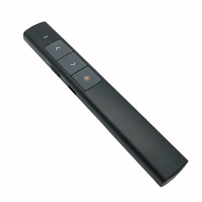 China Teaching Laser Pen Green Light 2.4G RF Wireless Green Laser Pointer Presenter With Blister Packing for sale