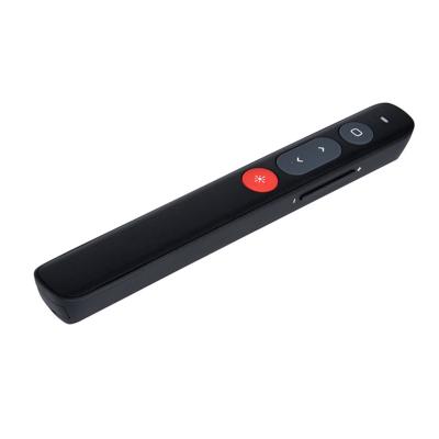 China Teaching Wireless USB PPT Laser Presentation Laser Remote Control Presenter With Red Laser Indicators for sale