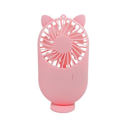 China Cute design; colored light; Mute ; Mini Handheld Lithium USB Fan Handheld Private Label Rechargeable Rechargeable Mini Cute Portable Fan Small Size Lovely Mini Fan for sale