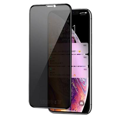 China High Quality Anti Peep 9H Tempered Glass For Iphone 11 Iphone 12 Pro Max Anti Spy Privacy Screen Protector for sale