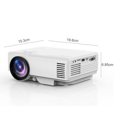 China Portable Mini Short Throw 1080P LCD Home High Definition Throw Projector for sale