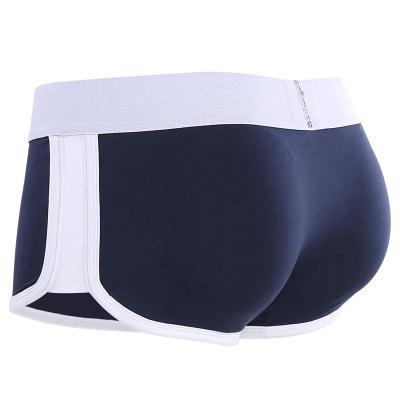 China Breathable Men's Boxer Briefs Made In China Enhancement Padding Briefs Built In Butt Pads Filler Padded Underwear Men for sale