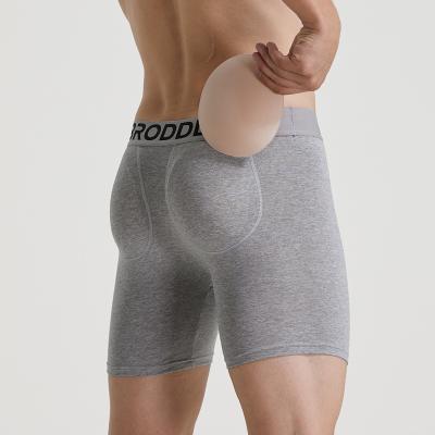 China Breathable Male Lift Up Pad Enhancer Briefs Men Lift Up Padded Boxers For Men Butt Enhancement Underwear for sale