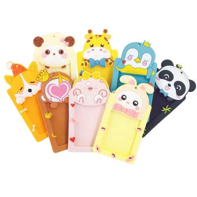 China Fashion Design Cartoon Style 8 ID Credit Card Holder with Neck Strap Lanyard for sale