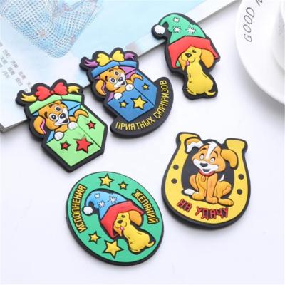 China Shape Custom Design PVC Fridge Magnet for sale