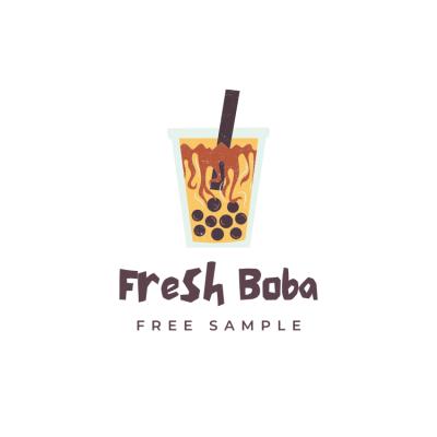 China Shop/restaurant/bubble tea drinks/dessert/cocktail instant Taiwan tapioca pearl tiger boba bubble tea kit OEM for sale