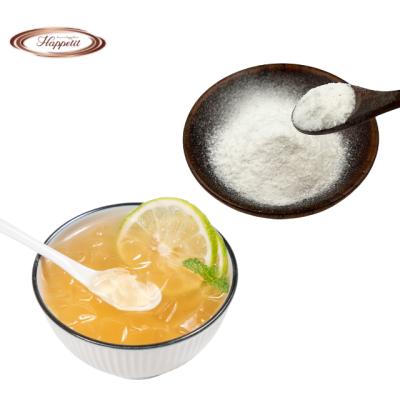 China Taiwan Bubble Milk Tea Topping Ingredients Lemon Aiyu Freeze Powder For Bubble Tea Soft Drinks Powder for sale