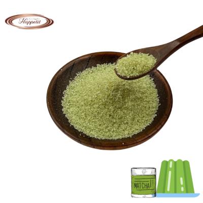 China Taiwan Ice Cream Bubble Milk Tea Topping Matcha Jelly Powder For Bubble Tea Soft Drinks Powder for sale