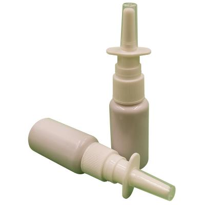 China Customized Health Personal Care Noce Cleaner Bottles White Plastic Spray Bottles Reusable Nasal Sprayer for sale