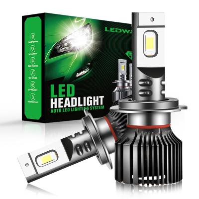 China Canbus H4 Led Auto Lighting System Led Headlight 84W Hb3 Hb4 H1 H7 H11 9005 9006 9012 6500K Led Headlight F1 Mini Led Headlight for sale