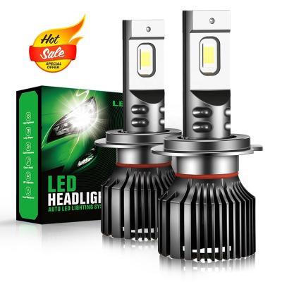 China Canbus Ledway 6500K 6500K Led H4 H7 H11 9005 Waterproof Auto Lighting System 9006 Bulbs Car LED Headlight for sale