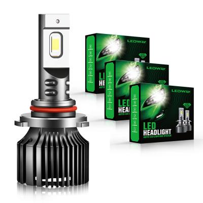 China High Quality Car Led Canbus Long Span 6500K H1 H4 H7 H8 9005 9006 Hb3 Hb4 H11 Long Time Led Headlight Bulb for sale