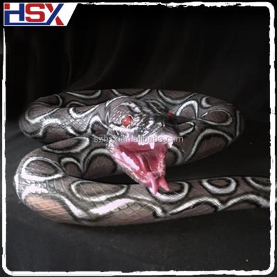 China Horror And Realistic Wholesale Real-size Snake Halloween Party Decoration for sale