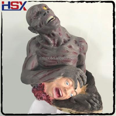 China 2018 New Arrival Realistic Adult Life Size Horror Half Body Ghost Halloween Props Decoration for sale