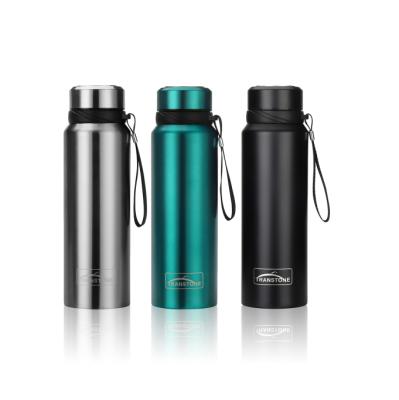 China 1000ml PORTABLE Vacuum Insulated Stainless Steel Water Bottle Wall Vacuum Bottles Double Thermos Vacuum Flask for sale