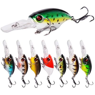 China 8CM Crank Fishing Lure 11.6G Hard Bait Wobblers Bait Artificial Carp Bass Crankbait Fly Fishing Accessories FS2315 for sale