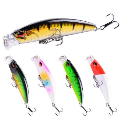 China ABS Plastic 8cm Snap 10g Lure Lures Unpainted Fishing Wobblers Fishing Water Top Perch Baits PESCA Isca Counterweight Artificial Goods for sale