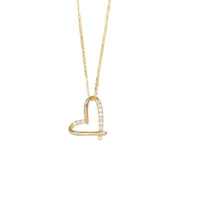 China Unmatched Romantic Love Heart Shape Pendants Necklace For Women Mom Daughter Girls Gift Necklace Jewelry for sale