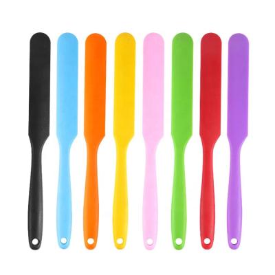 China Large Size Viable Silicone Basting Pastry Burger Spatula Kitchen Grill Ice Cream Baking Spatula for sale