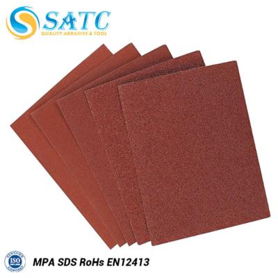 China For Polishing SATC Abrasive Sand 115 mm*280 mm Paper 60-320 Grit Sanding Paper For Polishing for sale