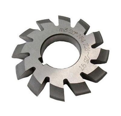 China Carbide OEM Customized M0.3-8 Speed ​​Cutters 20 Degree Pressure Angle Taper Gear Milling Cutter Forming Cutter for sale