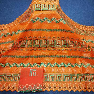 China New sale African bazin riche original fabric anti-static fabric African bazin for African traditional dresses for sale