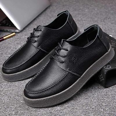 China Fashion Trend Low Price Sports Shoes Shockproof Anti-slippery Men's Casual Shoes Men's Leather Shoes For Men for sale