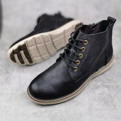 China Leather shoes men's casual shoes comfortable genuine leather shoes waterproof good quality for men for sale