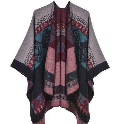 China Trend Factory Direct Women's Shawl Autumn And Winter Warmth Cashmere Scarf Coat for sale