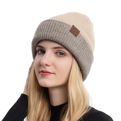 China The new Autumn And Winter European And COMMON solid color American warm hat can be used on both sides of the winter couples hat for sale