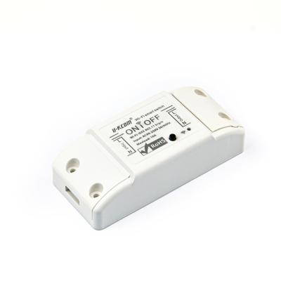 China Wholesale APP Color 10A Remote Control White Radio Wifi Remote Control Smart Circuit Breaker for sale