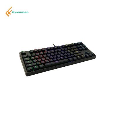 China ABS Freenman Custom Mechanical Gaming Keyboard With TKL 87 Keys Layout for sale