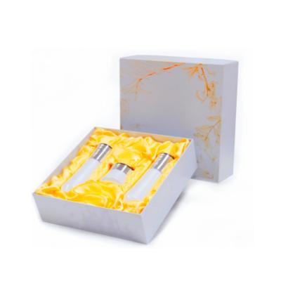 China Customized Gift Paper Packaging Good Price White Card Cosmetic Packaging Paper Boxes for sale