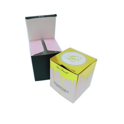 China Factory direct cheap candle box packaging paper boxes for candles for sale