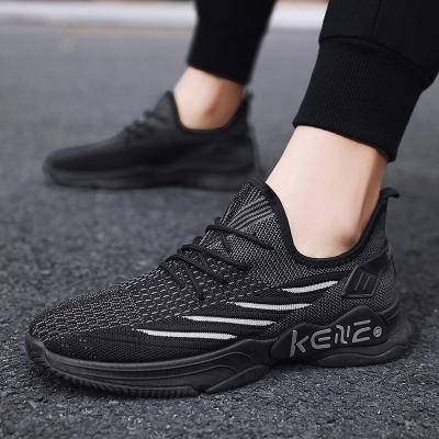 China All Season PVC Fashion Trend Lightweight Breathable Cheap Injection Low Cost Men's Casual Shoes Fashion Running Sneakers Men Sports Shoes for sale