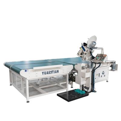 China Automatic Furniture Mattress Strip Edge Making Machine With Optional Seam Head / Conveyor Type / Automatic Flip for sale