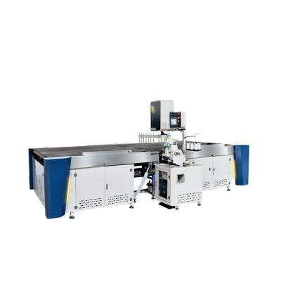 China Yuantian ULTRA-FAST automatic fabric clamping machine with high-efficiency sewing head and automatic conveying worktable for sale