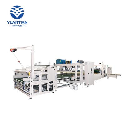 China Intelligent Automatic Textiles Mattress Roll Packing Machine Compression Production Line With Full Servo Motor Control for sale