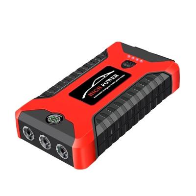 China 67KWh-168KWh Battery Capacity Car Jump Starter 600A Portable Starting Device 4USB 20000/99800mAh with High Capacity for sale