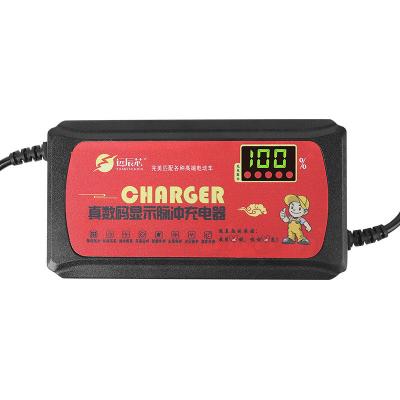 China Power Supply Adapter 25A Smart Car Battery Charger for Lead Acid lifepo4 lithium Batteries 12v 24v 36v 48v 60v 72v 84v 96v for sale