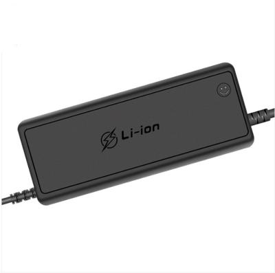 China Fast Charger Aluminum Case 24V 4A Li-ion Battery Charger for 24V 12Ah 15Ah 20Ah Electric Bike Lithium Battery for sale